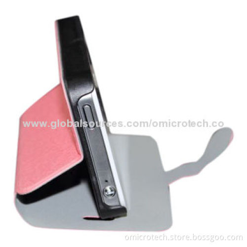 Leather Mobile Phone Cases, Models for iPhone 4/5 Available, OEM Orders Welcomed